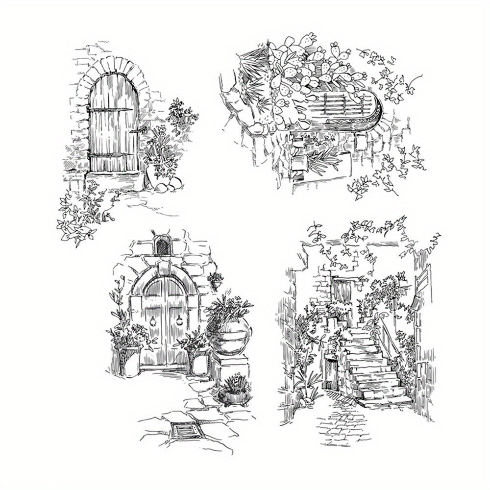 House DIY Silicone Cartoon Stamp