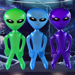 1pc PVC Inflatable Alien Doll Halloween Party Decorations