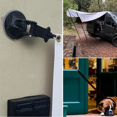 Outdoor Camping Tent Suction Cups w/ Hooks Reusable Car Tent