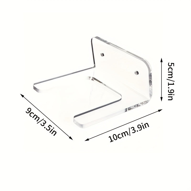 Acrylic Guitar Hanger Wall Mounted Clear Stand