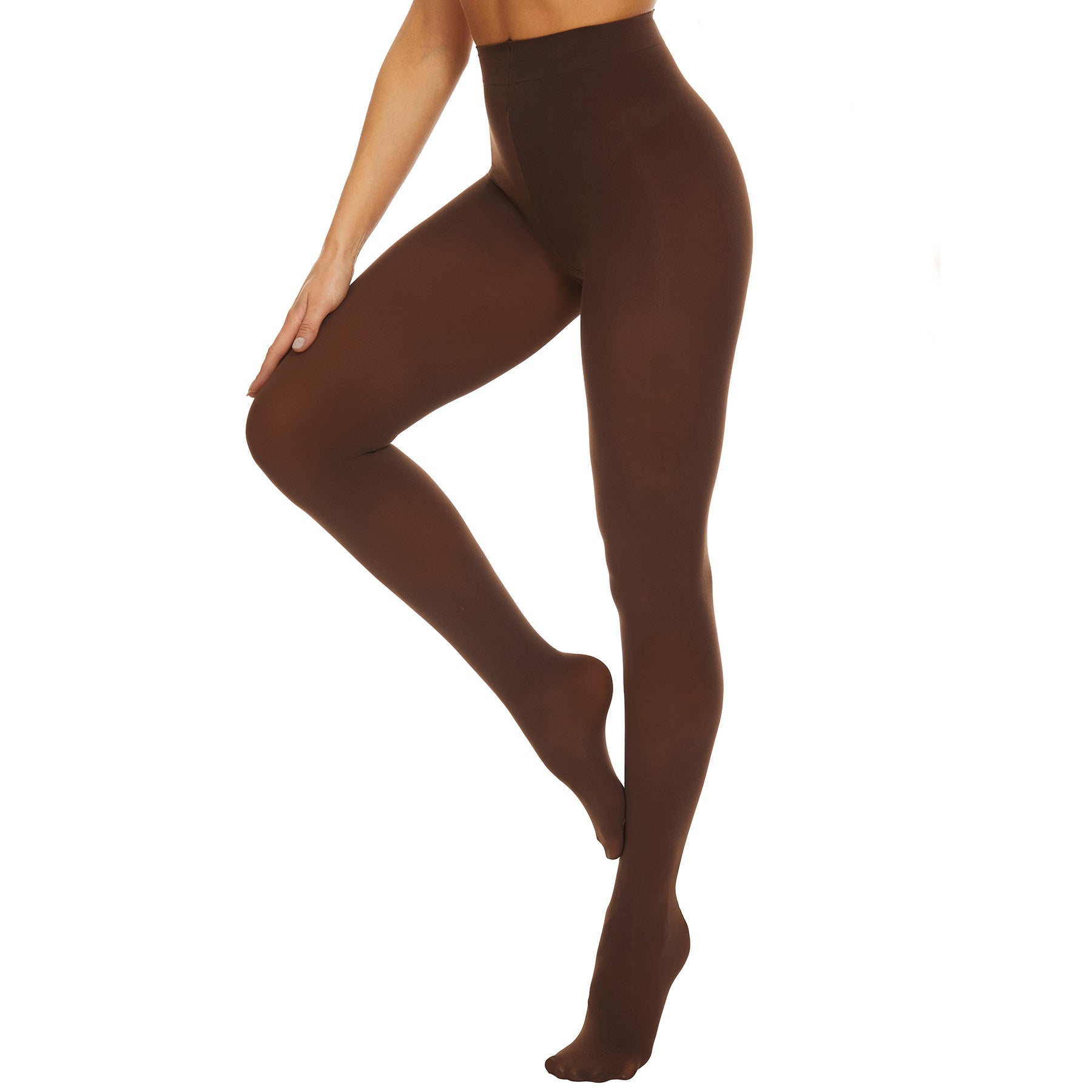 Coffee Tights For Women 80 Denier Nylon Tights Brown Stockings