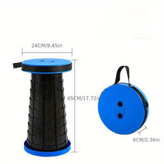 Portable Telescopic Stool for Outdoor Fishing Camping