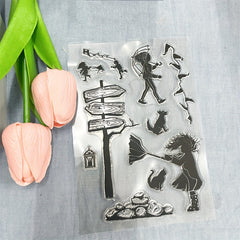 Autumn Clear Stamp Silicone Stamp For Scrapbooking DIY Card Making Rubber Stamp