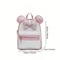Sequin Backpack for Kids Lightweight School Bag