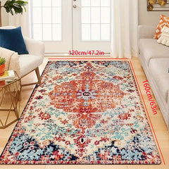 Boho Floor Mat for Living Room Bedroom Decor Non-slip Door Mat Home Decor Xmas