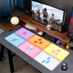 Cartoon Mouse Pad HD Keyboard Pad Natural Rubber Office Mouse Pad
