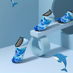 Cartoon Water Socks: Non Slip Quick Dry Shoes for Men & Women