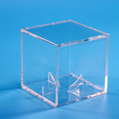 Acrylic Baseball Display Box with Glass Ball