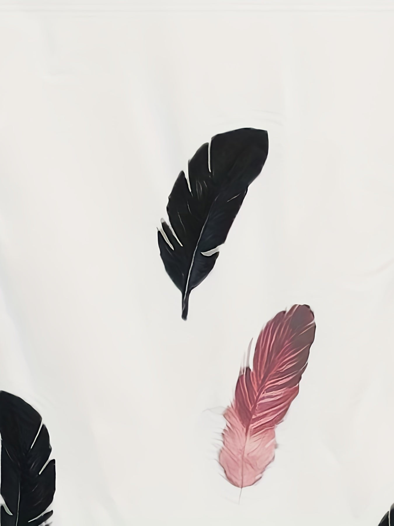 Feather Print Cami Top High Stretch