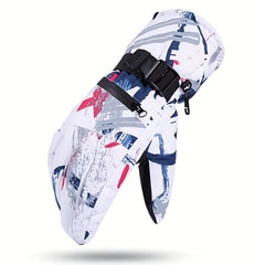 Unisex Waterproof Winter Ski Gloves for Snowboarding