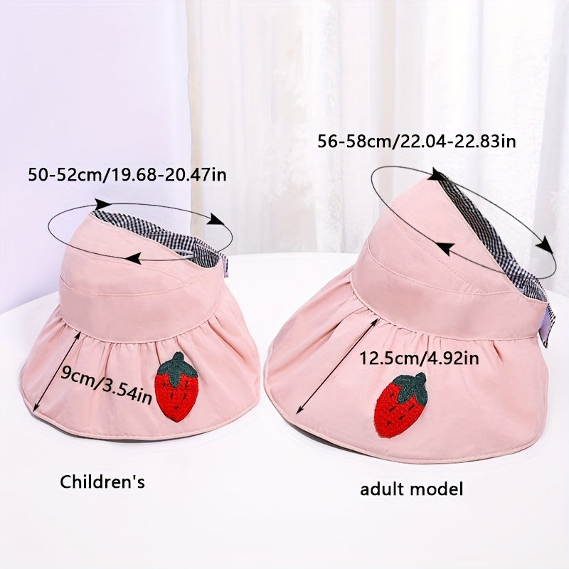 Summer Sun Hat Fisherman Cap Parent Child Outdoor Cap