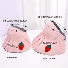 Summer Sun Hat Fisherman Cap Parent Child Outdoor Cap