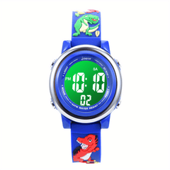 Cartoon Dinosaur LED Watch for Kids - Fun Gift for Boys and Girls
