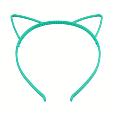 6pcs Cat Ears Headband Hair Accessory Set