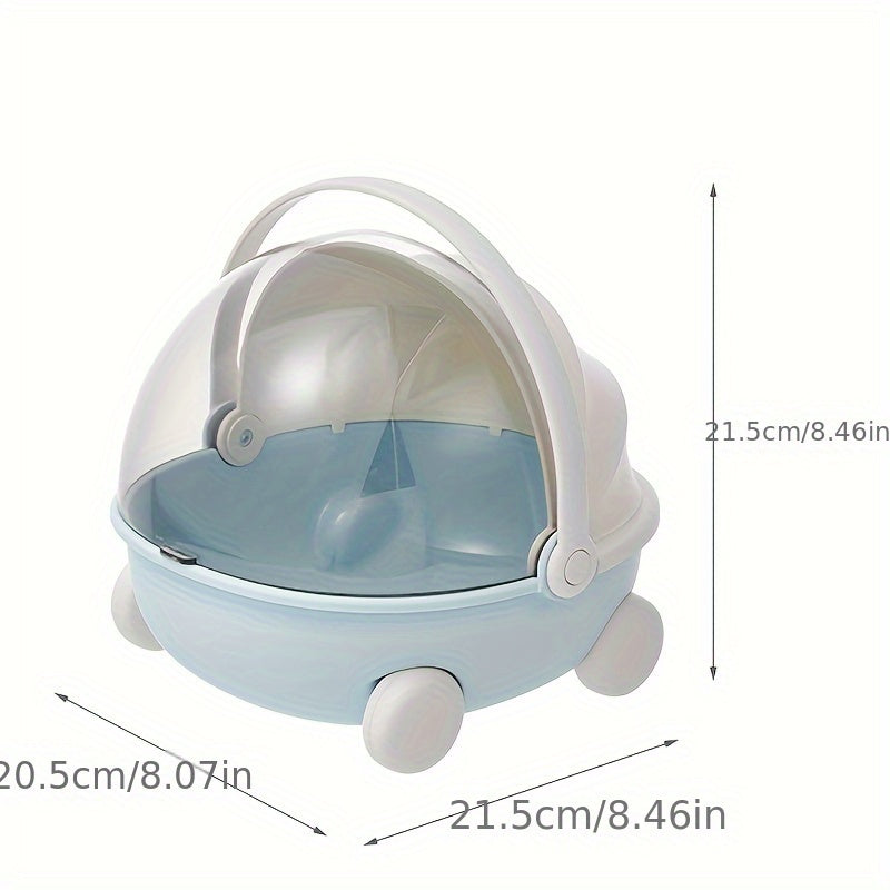 Cartoon Desktop Storage Box Portable Flip Top Toys Debris Storage Box