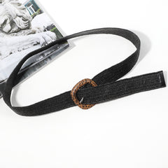 Girls Casual Elastic Belt Holiday Party Dress Up Accessory