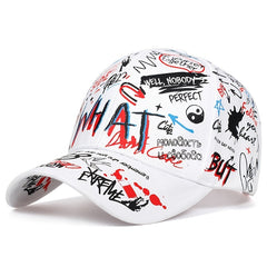 Men's Graffiti Baseball Cap Casual Sun Hat