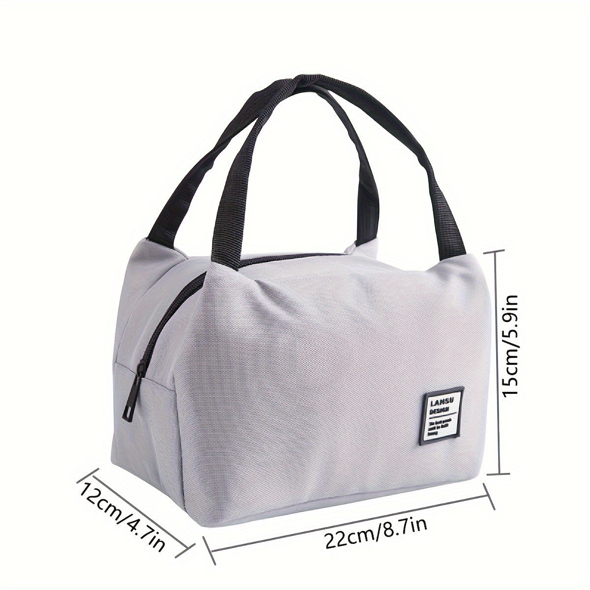 Portable Insulated Lunch Storage Bag Waterproof Aluminu