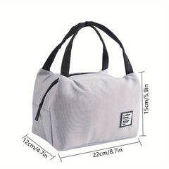 Portable Insulated Lunch Storage Bag Waterproof Aluminu