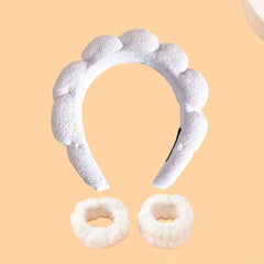 SoftTouch Solid Elastic Headband 3pcs Set