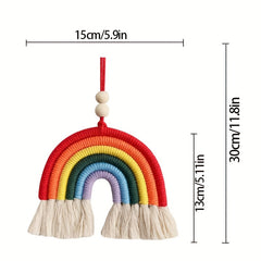 Nordic Style Rainbow Car Hanging Decorative Pendant