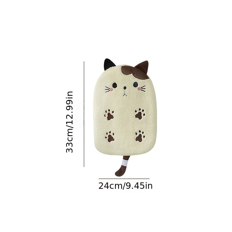 4pcs Cat Shaped Hanging Towel, Quick-drying Soft Towel for Bathroom Kitchen