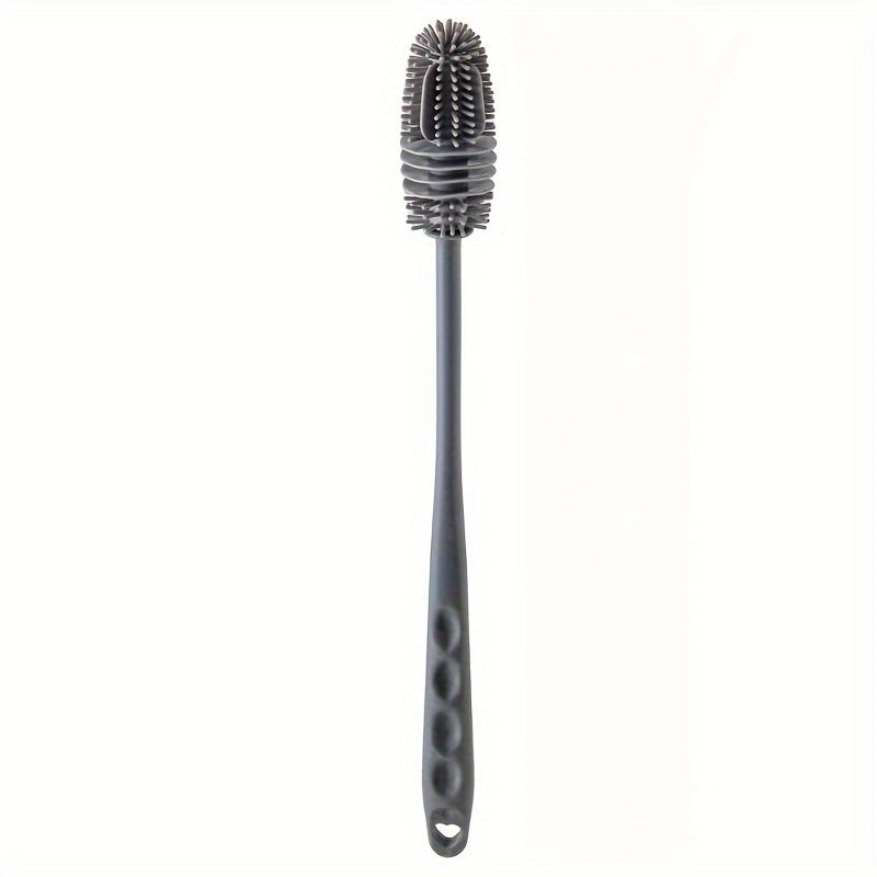 Long Handle Silicone Brush for Thoroughly Cleaning Cups