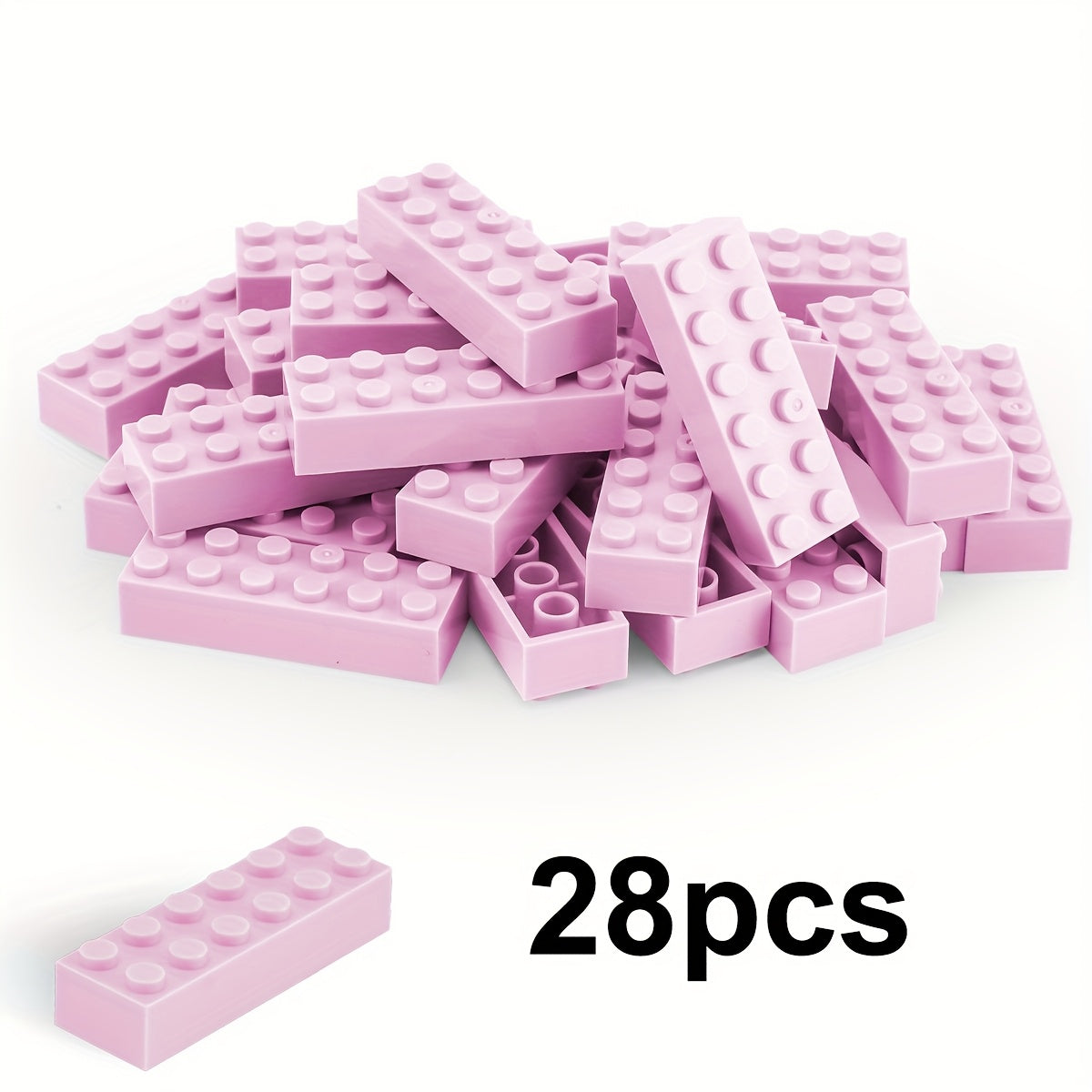 28pcs 2x6 Brick Building Blocks Kids' Educational Toys