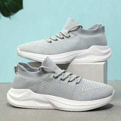 Men's Lightweight Knitted Casual Shoes for Traveling Hiking