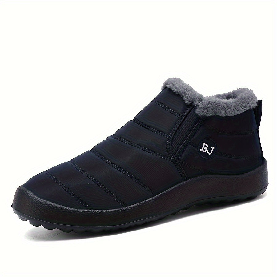 Women's Winter Snow Boots Waterproof Lightweight Slip-on Warm Ankle Boots