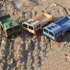 1pc Inertia Military Truck Van Car Off road Vehicle Model Toy Car