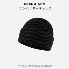 Outdoor Winter Wool Cap Flip Up Cold Hat Heap Hat