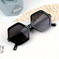 Children's Hexagonal Frame Sunglasses UV Protection