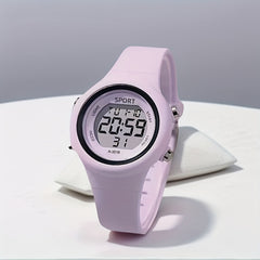 Large Digital Watch with Alarm Timer Multifunctional Luminous Stylish