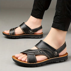 Men's Non Slip Sandals Wear resistant Comfy Beach Shoes Summer