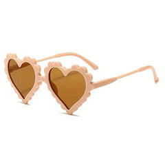 Girl's Love Frame Sunglasses UV Protection