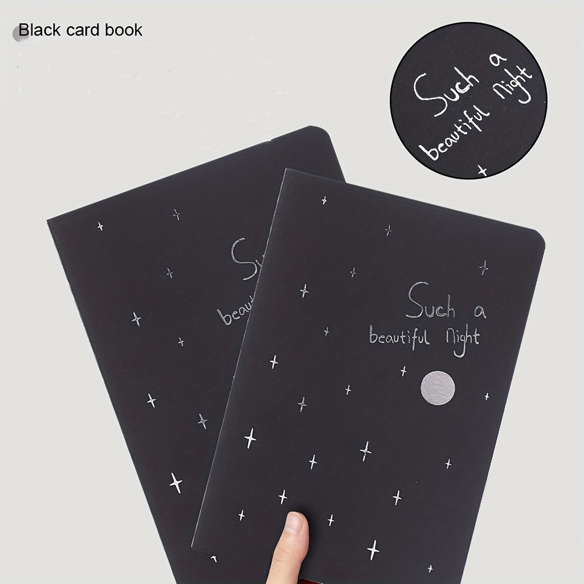 2pcs Paper Star Notebook Creative Student Hand-painted Notepad