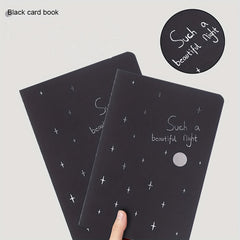 2pcs Paper Star Notebook Creative Student Hand-painted Notepad