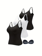 Soft Stretch Seamless Cami Tops Women's Lingerie