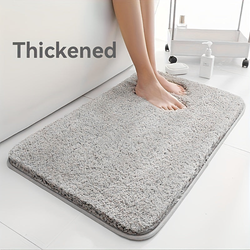 Thick Plush Floor Mat - Water Absorption & Anti Slip - Fall Decor