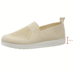 Women's Slip on Sneakers Casual Low Top Hollow Out Shoes