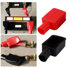 1 Pair Auto Terminal Covers Cap Boot Isograde Protector Batteries Accessories