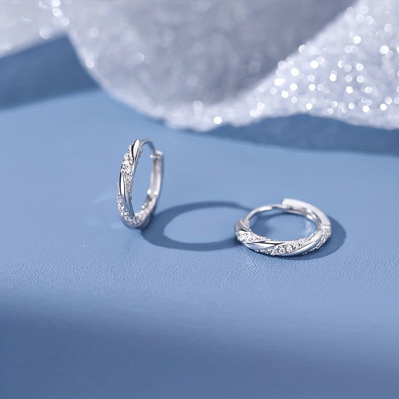 S999 Round Earrings Decorative Accessories Holiday Gift For Girls