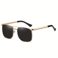 Men's Square Frame Sunglasses - UV Protection Eyewear