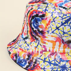 Tie Dye Fisherman Cap Sunscreen Basin Hat