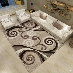 Abstract Area Rug Soft Nordic Carpet for Bedroom
