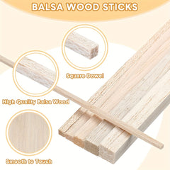 130pcs Pasha Stick Set DIY Building Model Material Wooden Products