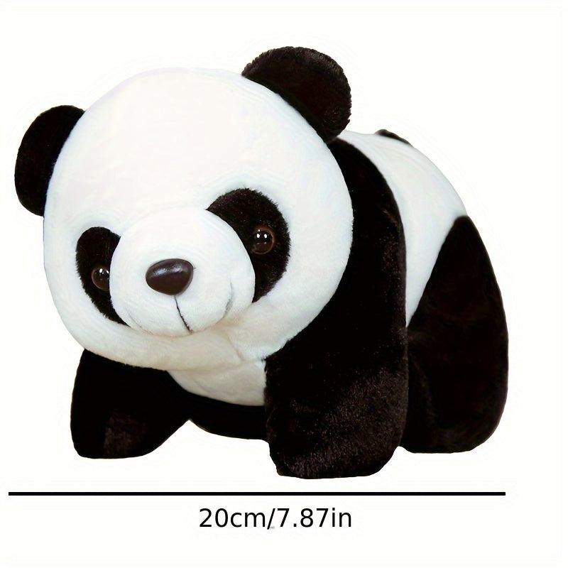 Adorable Panda Plush Toy Soft Stuffed Animal PP Material