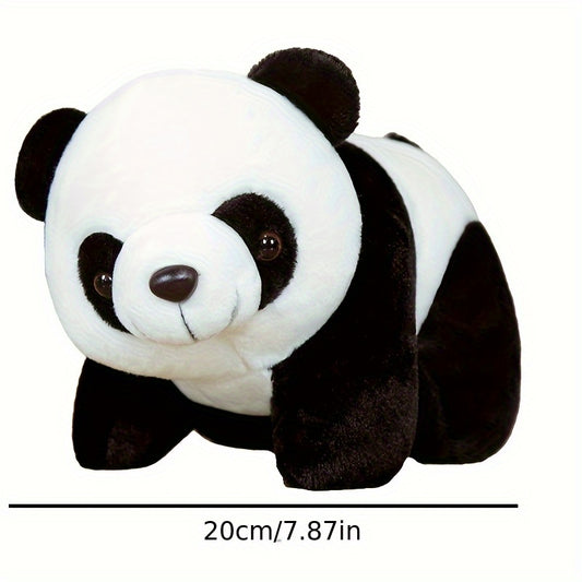 Adorable Panda Plush Toy Soft Stuffed Animal PP Material