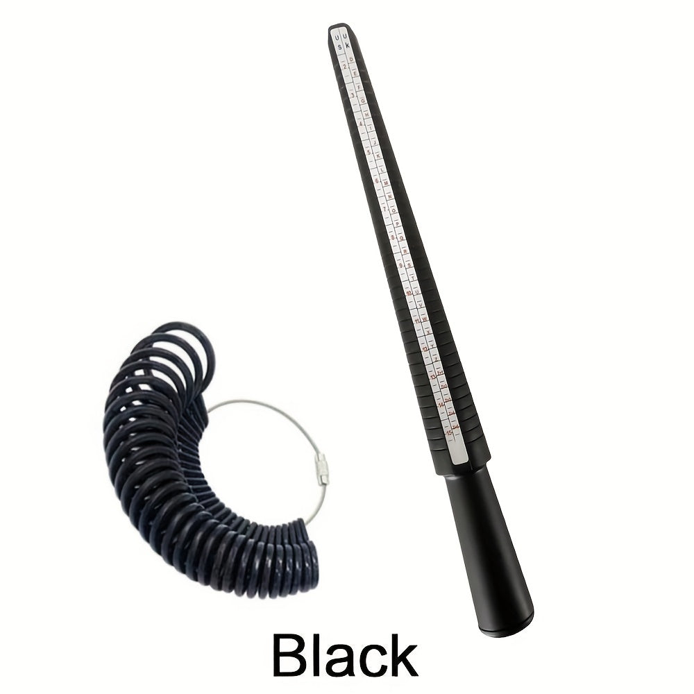 Ring Sizer US HK Measurement Tool Women Men Ring Size Measure Finger Ring Gauge